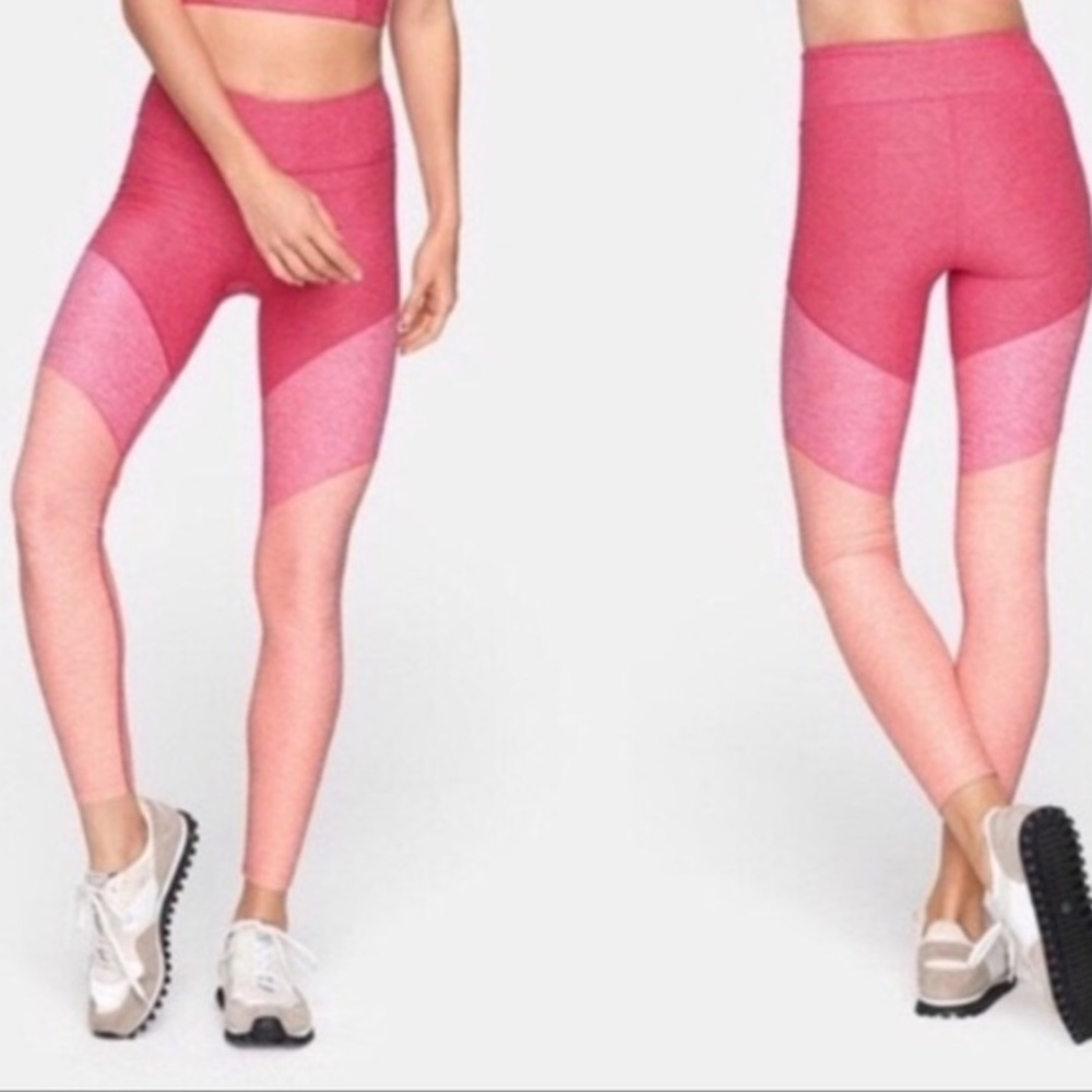 Outdoor Voices Color Block Leggings Size Small